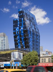 Blue building b 150